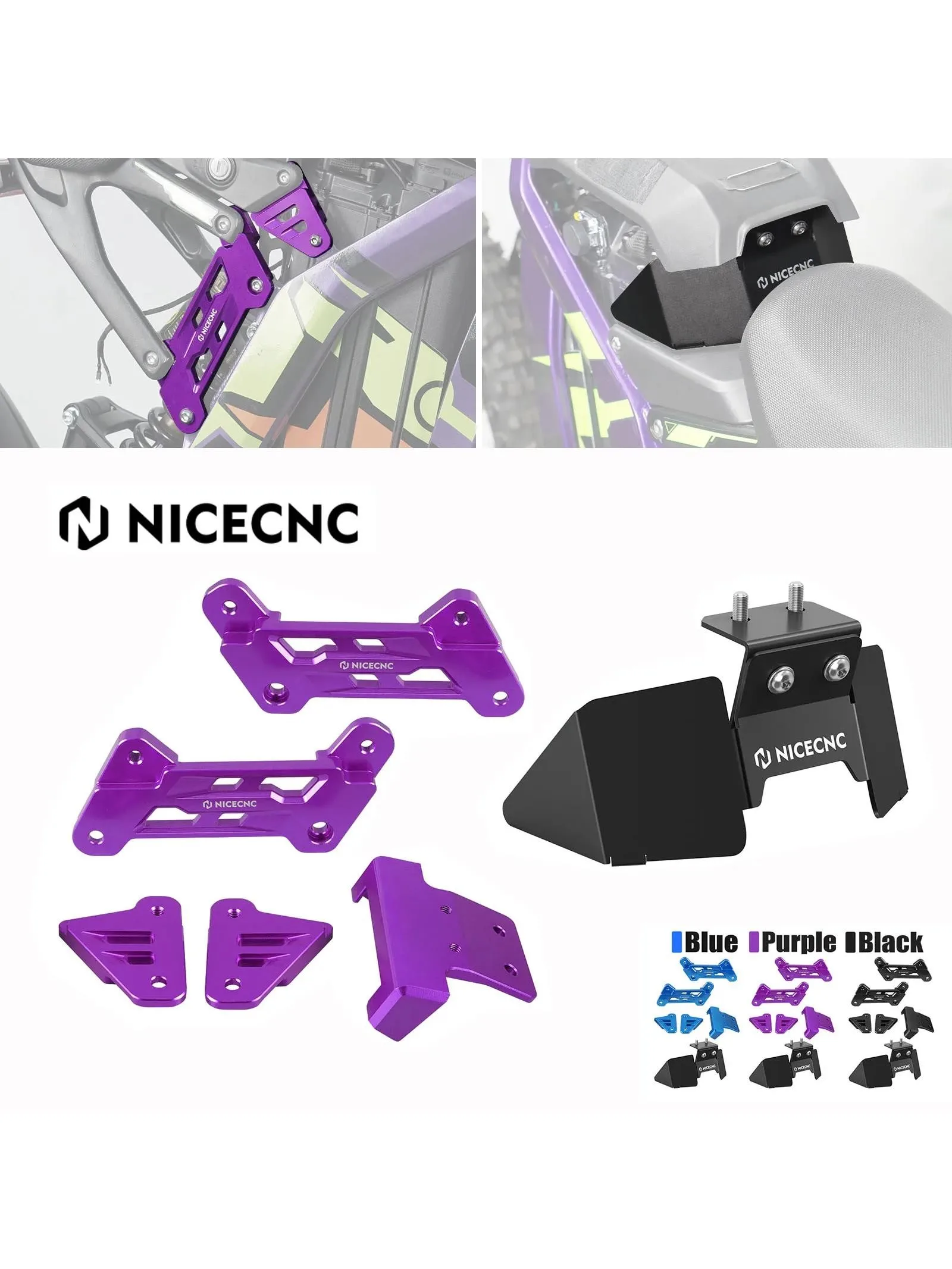 AliExpress NICECNC For Surron light bee X light bee S light bee L1E Segway X160 X260 Electric Bike Battery Lock Increase Code & 5cm Rise Seat Riser