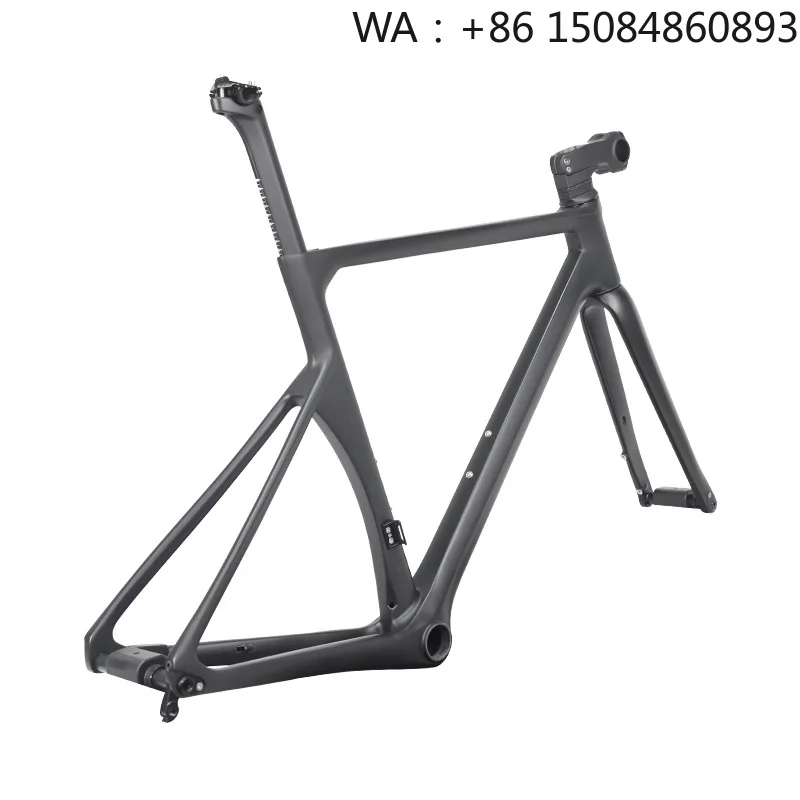 

700C Aero Road Frame, carbon fiber material, tailored structure, well matched with electronic groupsets