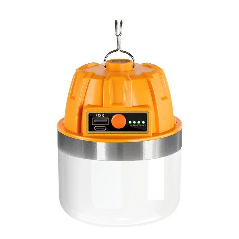 

Stall night market light charging outdoor camping hanging light wireless long battery life household power outage emergency