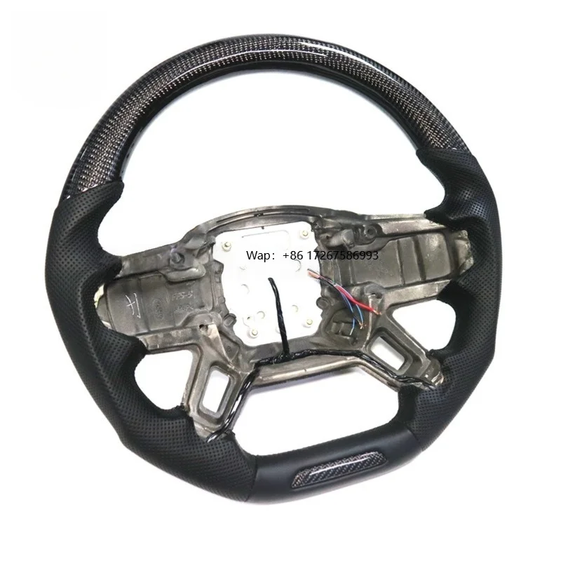 

Lightweight Carbon Fiber Steering Wheel for Range Rover Sport Defender Quick Steering Durable