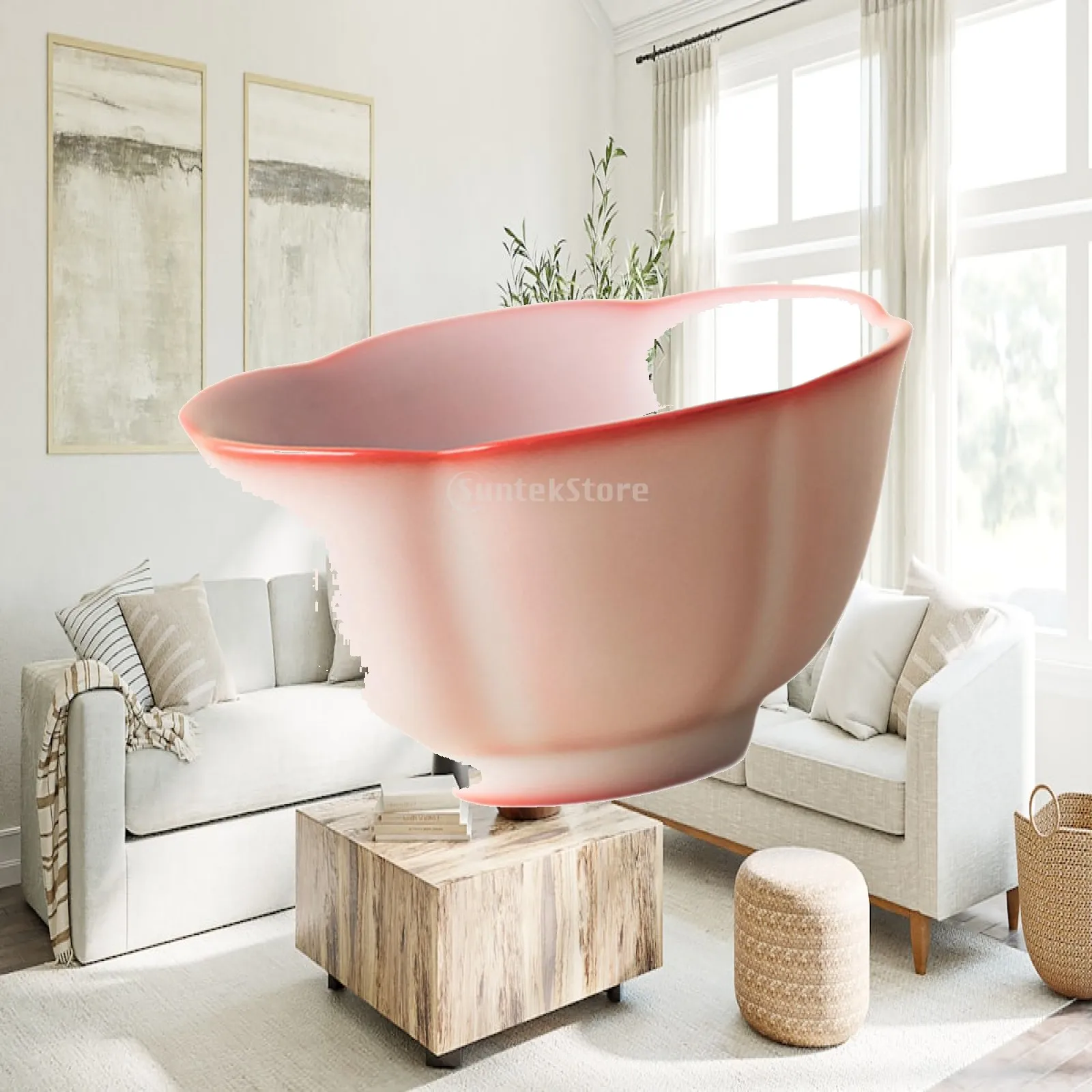 Floral Tea Cup Portable Collection Irregular Shaped for Home Tearoom Family
