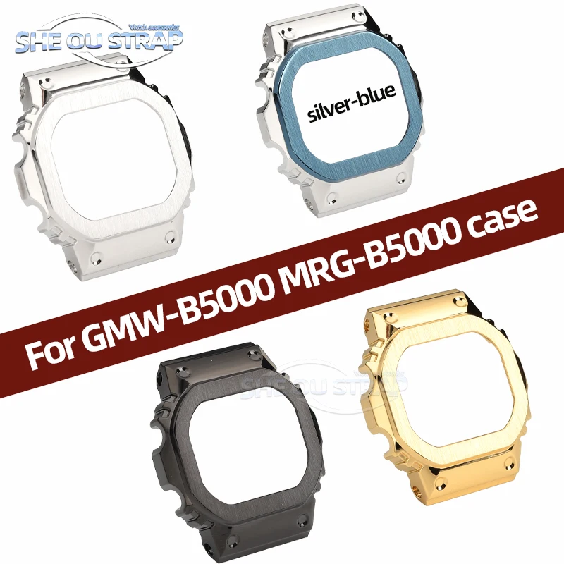 For CASIO GMW-B5000 MRG-B5000 GX56BB GXW-56 GA100 GA110 GA120 GD100 DW5600 GW-M5610/5000 GW-B5600 GA-2100 GA-2110 Watch Case