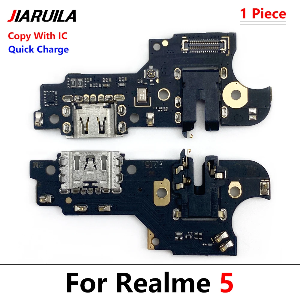 NEW USB fast Charging Port Dock Charger Plug Connector Board Flex Cable For Oppo Realme 7 6 6i 5 5i 3 Pro C11 C20 C25 With Micro