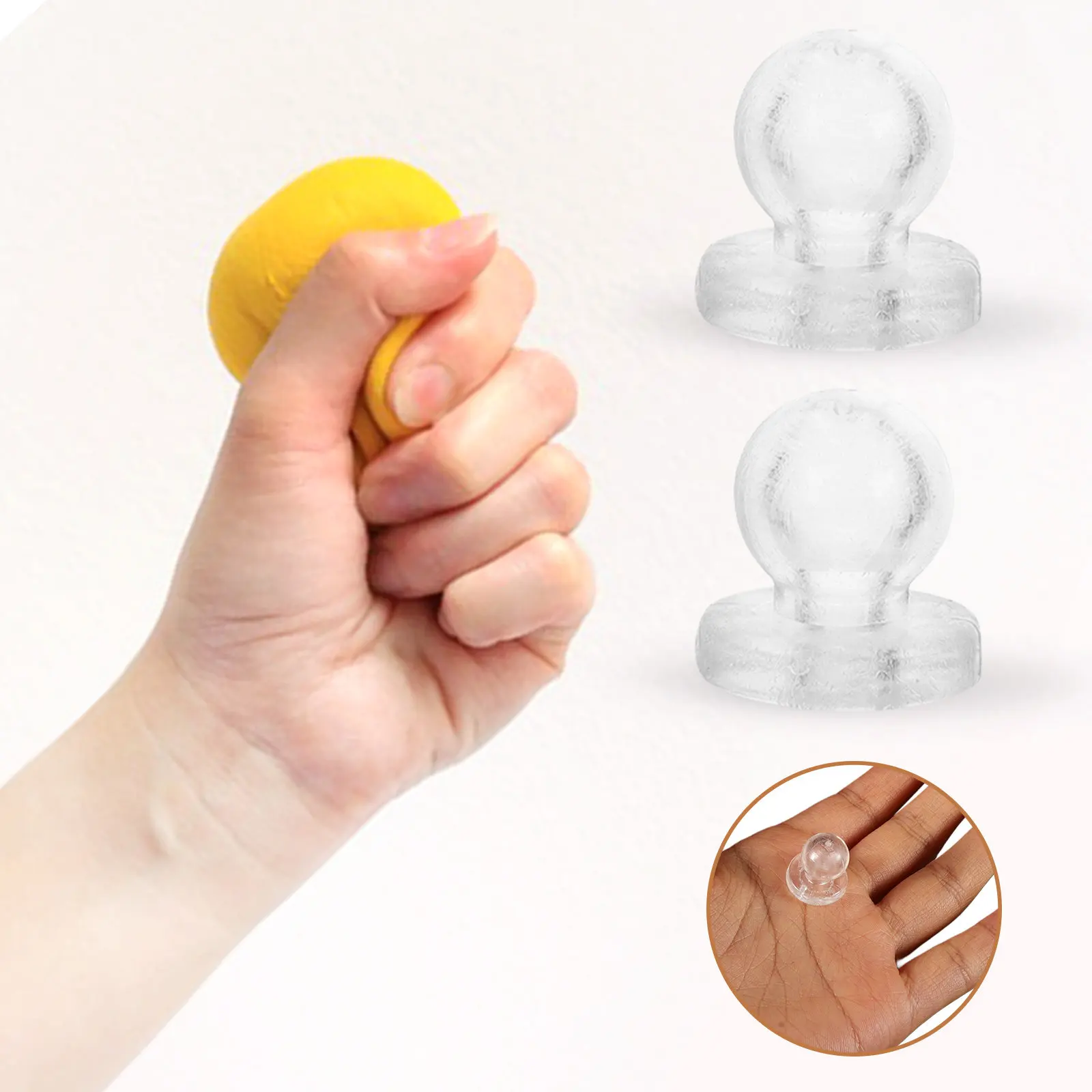 10Pcs Bubble Squeeze Insert Tpr Material Inner Ball Replacement for Decompression Craft Making Props Toys Squeeze Toy Accessory