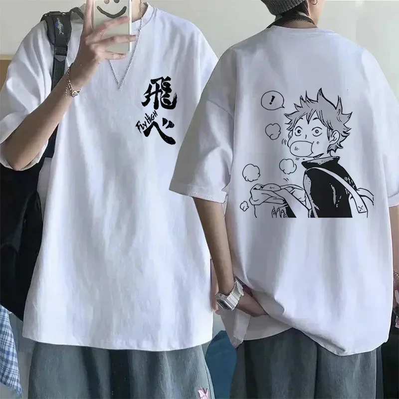 مضحك كاراسونو كوورو تي شيرت ، هاراجوكو تي شيرت ، القوطي ، يطير عالية الرسم ، قمم المانجا ، أنيمي الشارع الشهير ، يو الحجم ، Y2k ، Haikyuu