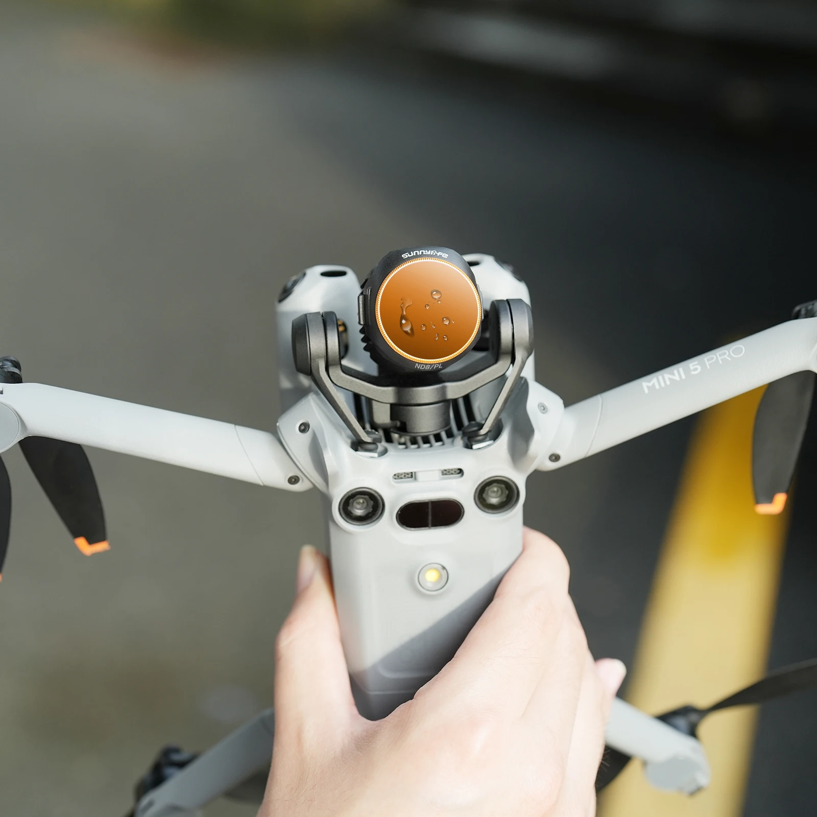 عدسة Sunnylife لمرشحات Mini 5 Pro ND CPL 4/8/16/32 /64 مرشحات الكاميرا لـ DJI Mini 5 Pro مرشح زجاجي عدسة ملحقات طائرة بدون طيار