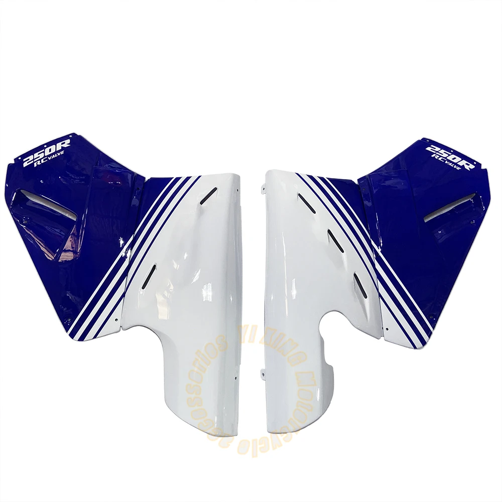 Motorcycle fairing kit is suitable for Honda NSR250 PGM2 MC18 Blue white ABS plastic body protective shell nsr 250 P2