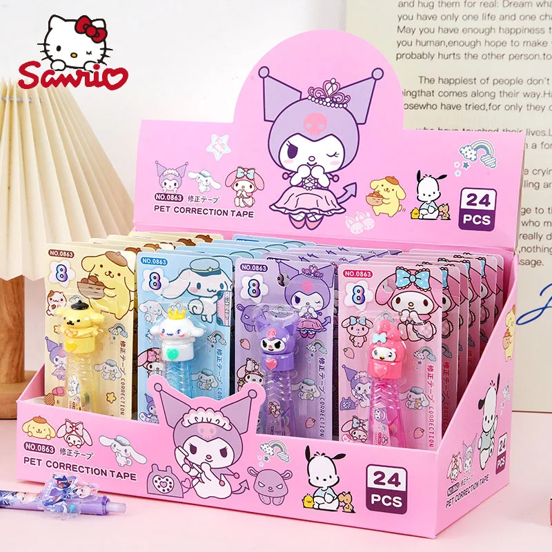 Sanrio Cartoon Creative Correction With High Appearance Level Silicone Modeling Correction With Student Stationery Wholesale