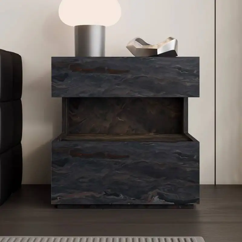 Elegant European Bedside Table Nature Designer Lounges Weird Bedside Table Modern White Unique Mesa De Cabeceira Room Furniture