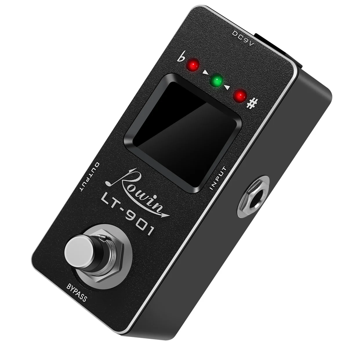A57T Rowin Lt-901 Gitarre Tuner Effekt Pedal Mini Chromatische True Bypass Lcd Display Digital Pedal Gitarre Teile Zubehör