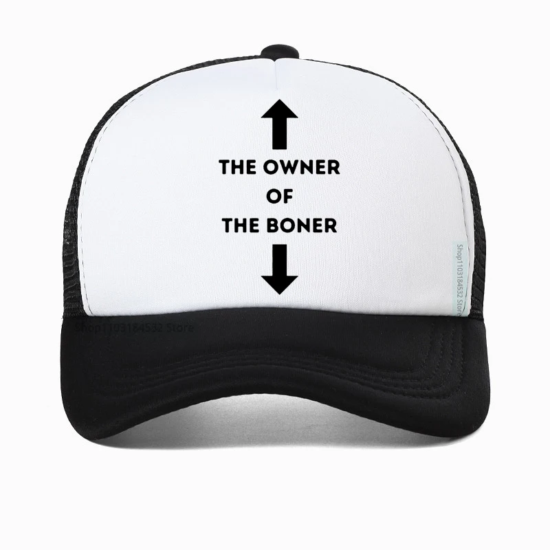 

Novelty The Owner Of The Boner print Baseball cap Summer Style Mesh Breathable Trucker Caps Mens hat Casquette Gorras