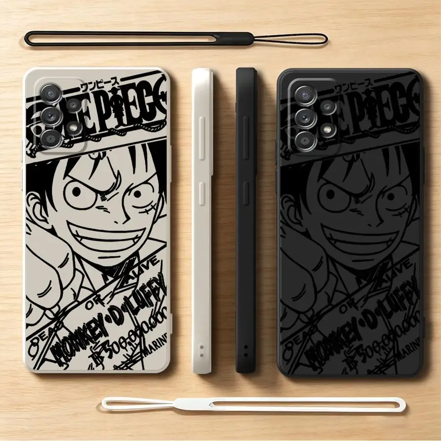 Anime Ones Pieces Phone Cover Case for Samsung Galaxy A51 A16 A34 A13 A14 A24 A15 A27 A52 A35 A17 A12 A36 A26