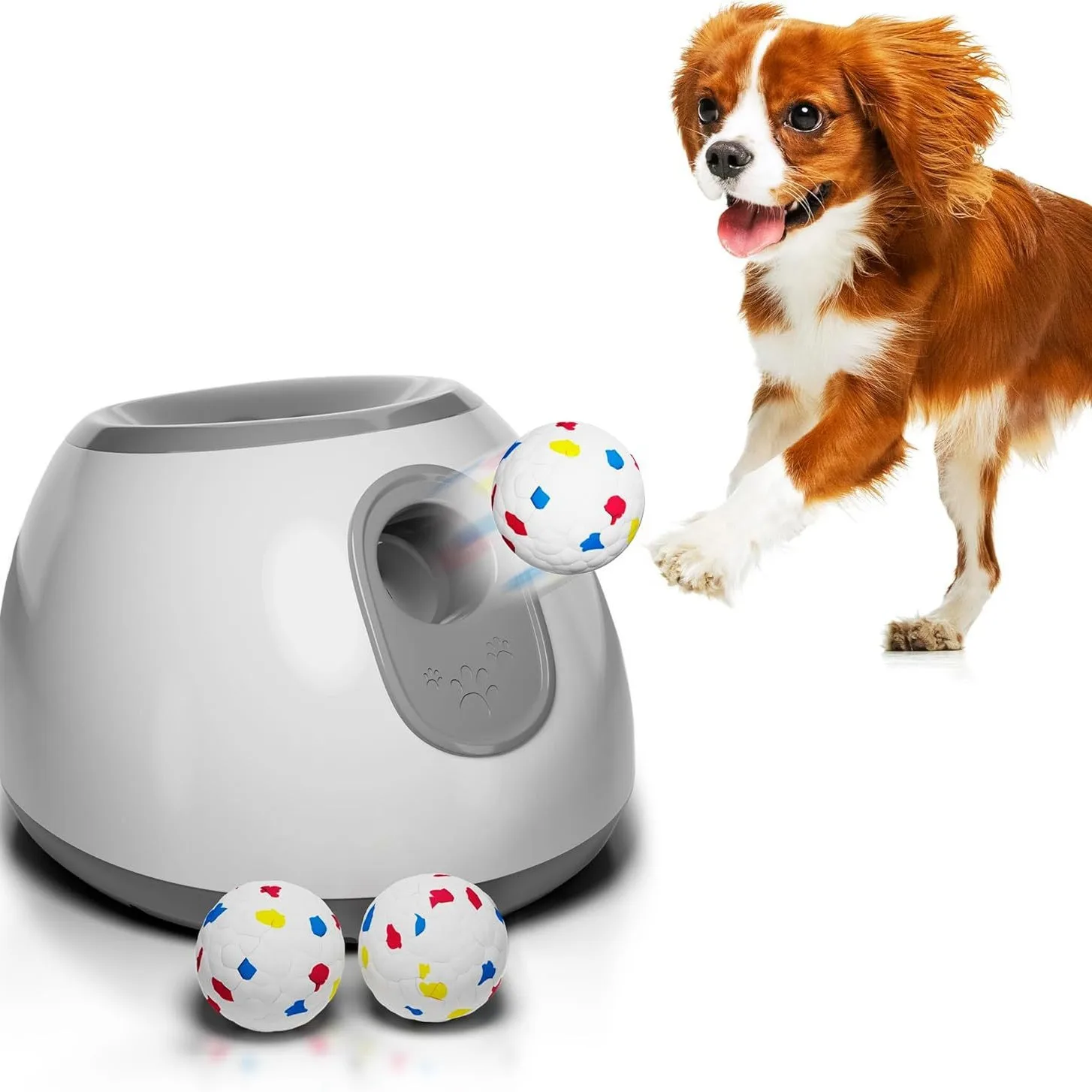 

Wholesale Outdoor Tennis Ball Launcher Interactive Toy Smart Toys Dogs