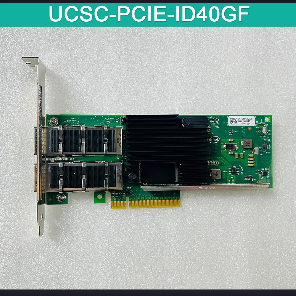 For Intel Dual-Port 40G 10Gigabit Optical Fiber Network Card XL710-QDA2 UCSC-PCIE-ID40GF