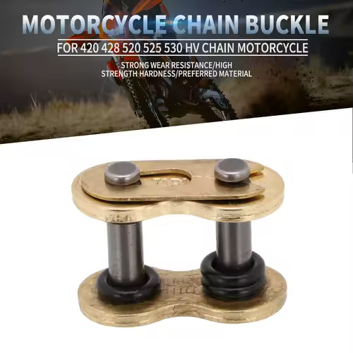 Motorcycle Chain Buckle Ring Link 420 428 520 525 530 Heavy Chain Connecting Connector Master Joint Link With O-Ring Chain Lock - Image 2