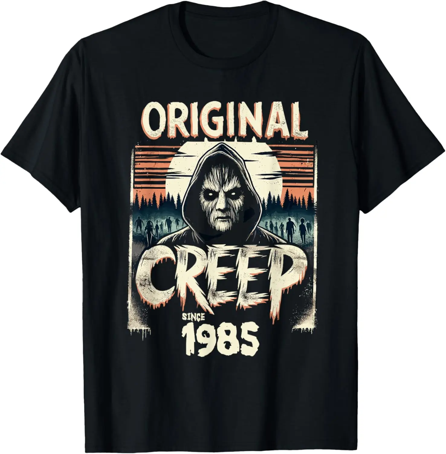 Vintage Creep Since 1985 - Retro Horror Birthday T-Shirt