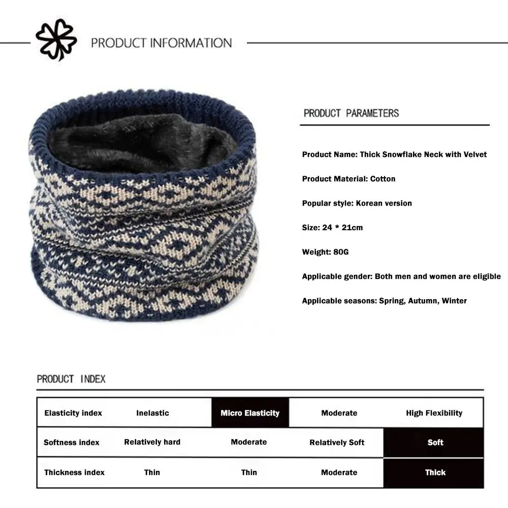 أزياء الشتاء الناعمة الرقبة أدفأ محبوك الصوف الفراء الرقبة والأوشحة سميكة بطانة قناع الوجه الدافئ النساء الرجال