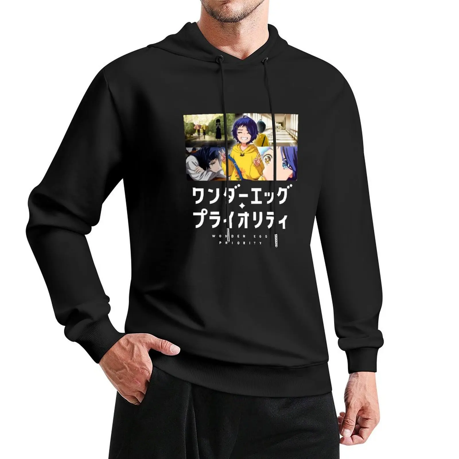 

Wonder Egg Priority, Anime, Manga Pullover Hoodie men's coat new in hoodies