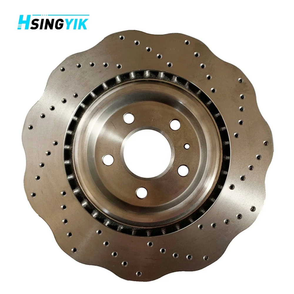 356x34MM 4H0615301K 커스토 로터스 프론트 브레이크 디스크 아우디 A6 A7 A8 D4 C7 A6L C7용