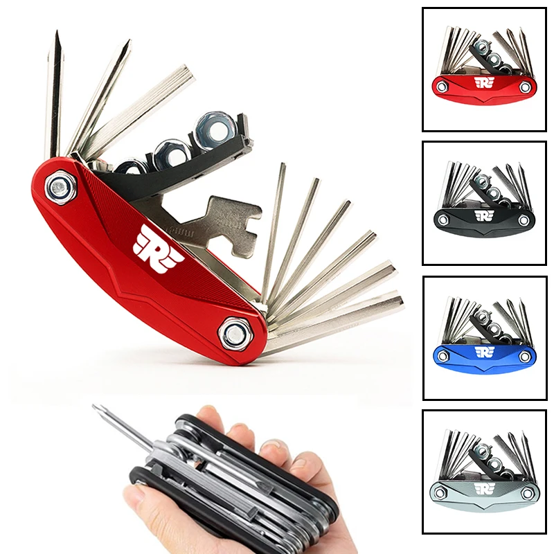 

For Royal Enfield Bullet/Meteor/Classic 350 500 Interceptor 650 Continental GT multifunction Combination Tool Repair Screwdriver