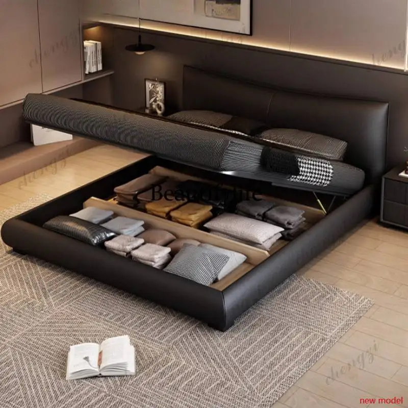 Wooden Elegant Double Bed Australia Luxury White Frame Metal Double Bed Adults Style Modern Cama Matrimonial Furniture For HomeA