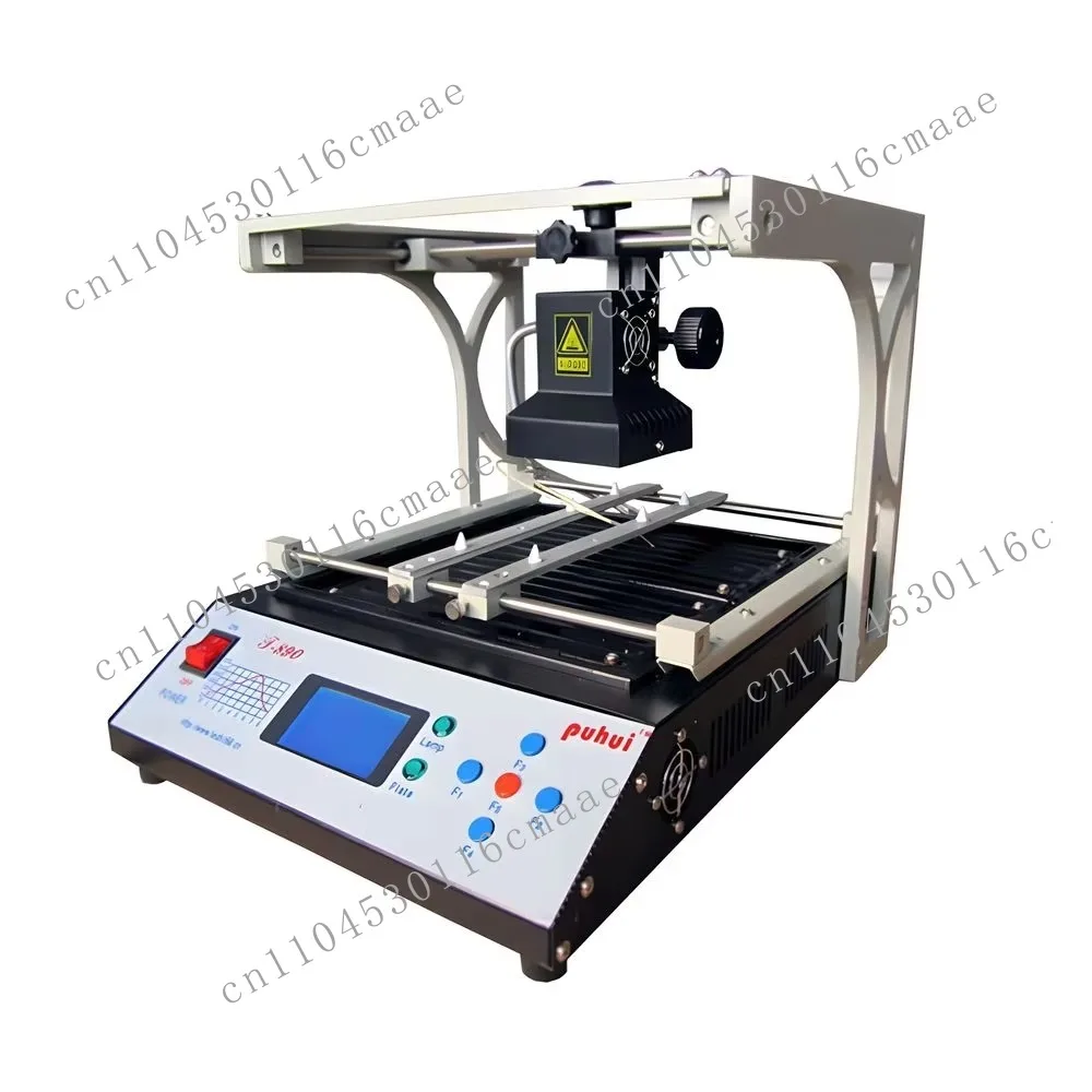 T-890 BGA Rework Station with PID Intelligent Temperature Control 60x60mm Heating Area Precise Desoldering Without Damage