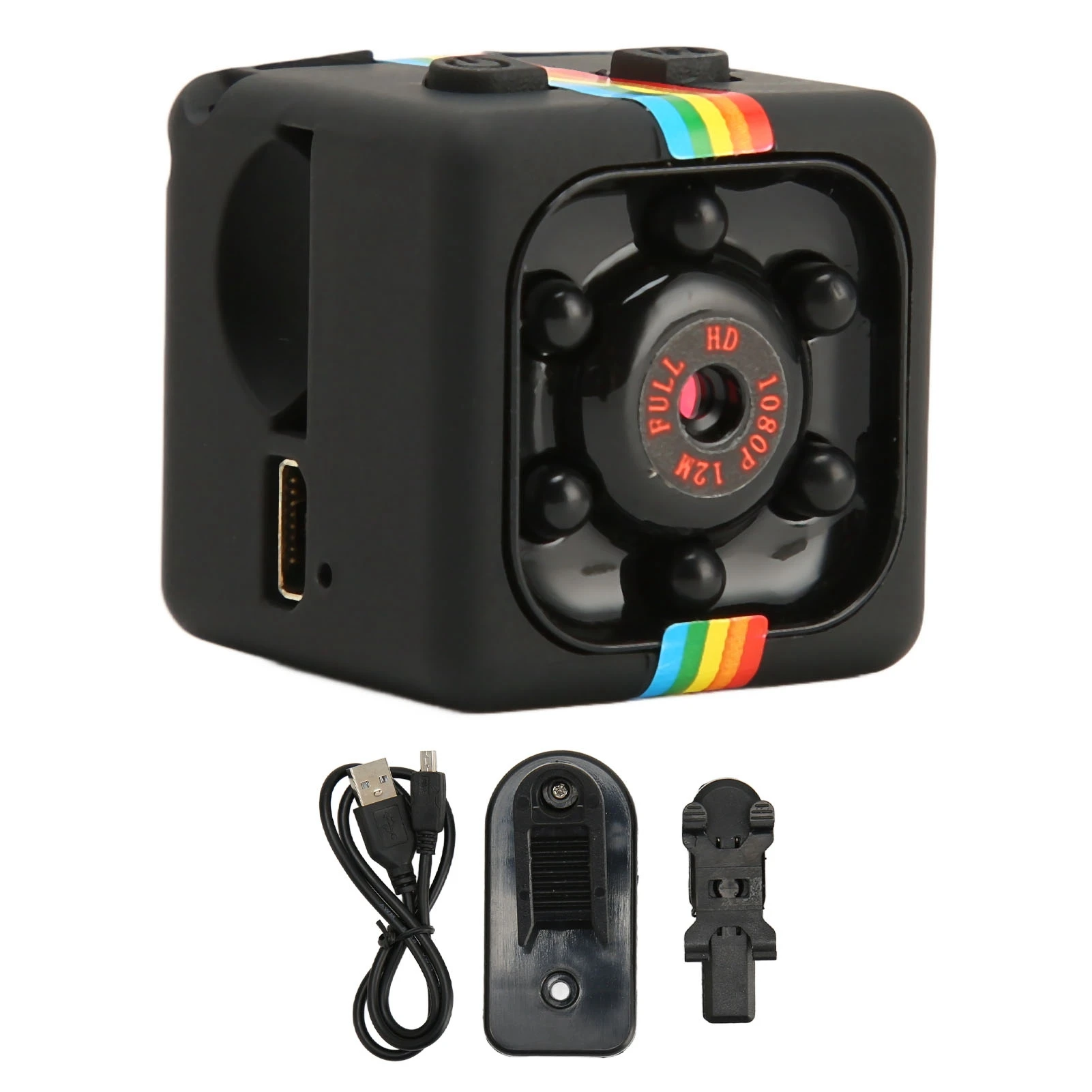 

Mini Wireless Security Camera 1080P HD Portable Night Vision Surveillance Security Motion Detection for Home Office Pet Monitor