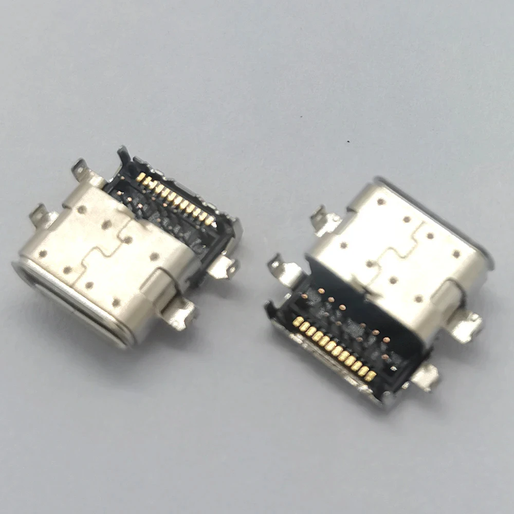 2-5PCS 24-Pin Typ-C-Stecker USB-C-Buchse für Lenovo Thinkpad Laptop E590 E480 E490 R480 E585 E595 Lade- und Datenanschluss – Detail 2