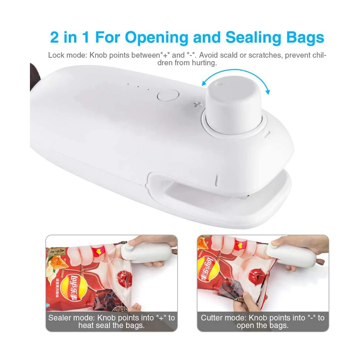 Mini Foil Sealer, USB Rechargeable Mini Foil Sealer, Sealing Machine, Bags Welding Machine, Bag Welder