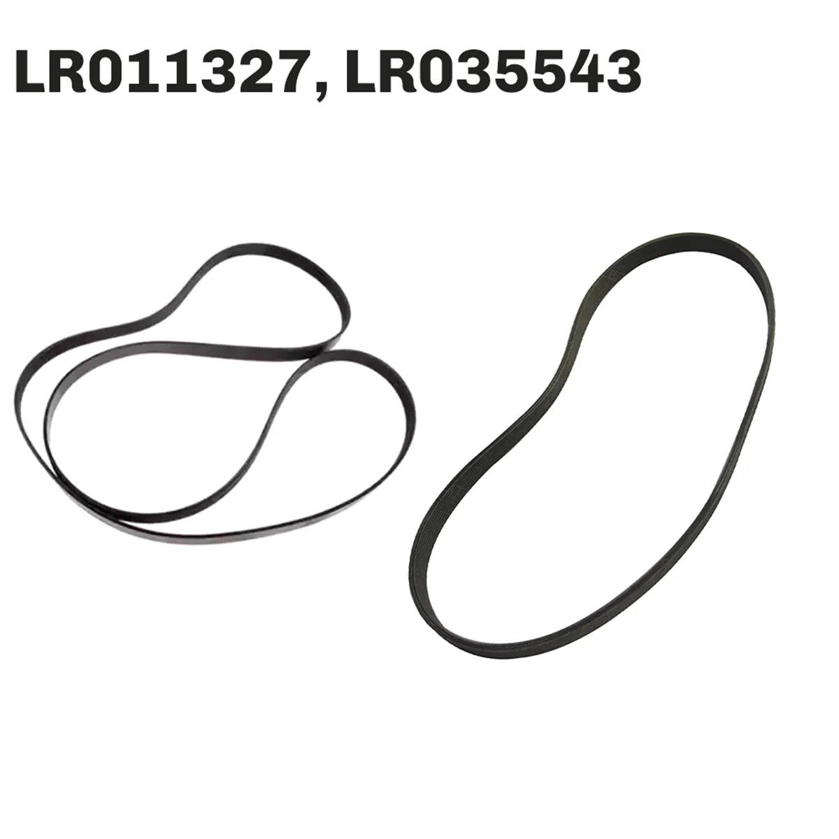 For Range Rover Sport Supercharged V6 3.0L 2014-2022 Serpentine Belt Kits LR011327, LR035543