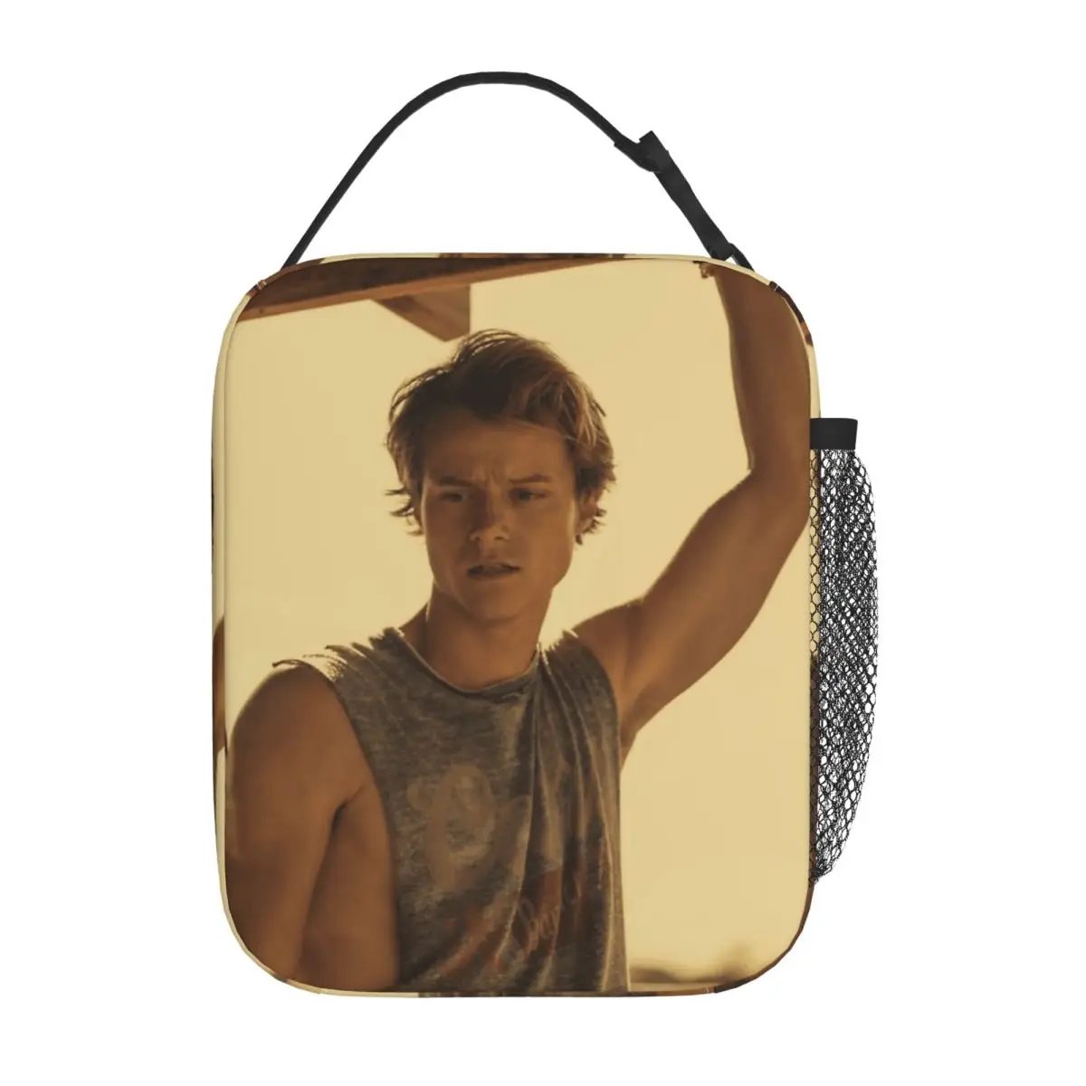 Rudy Pankow JJ Maybank Poster Thermal Insulated Lunch Bag Portable Food Container Bags Men Women Cooler Thermal Lunch Boxes