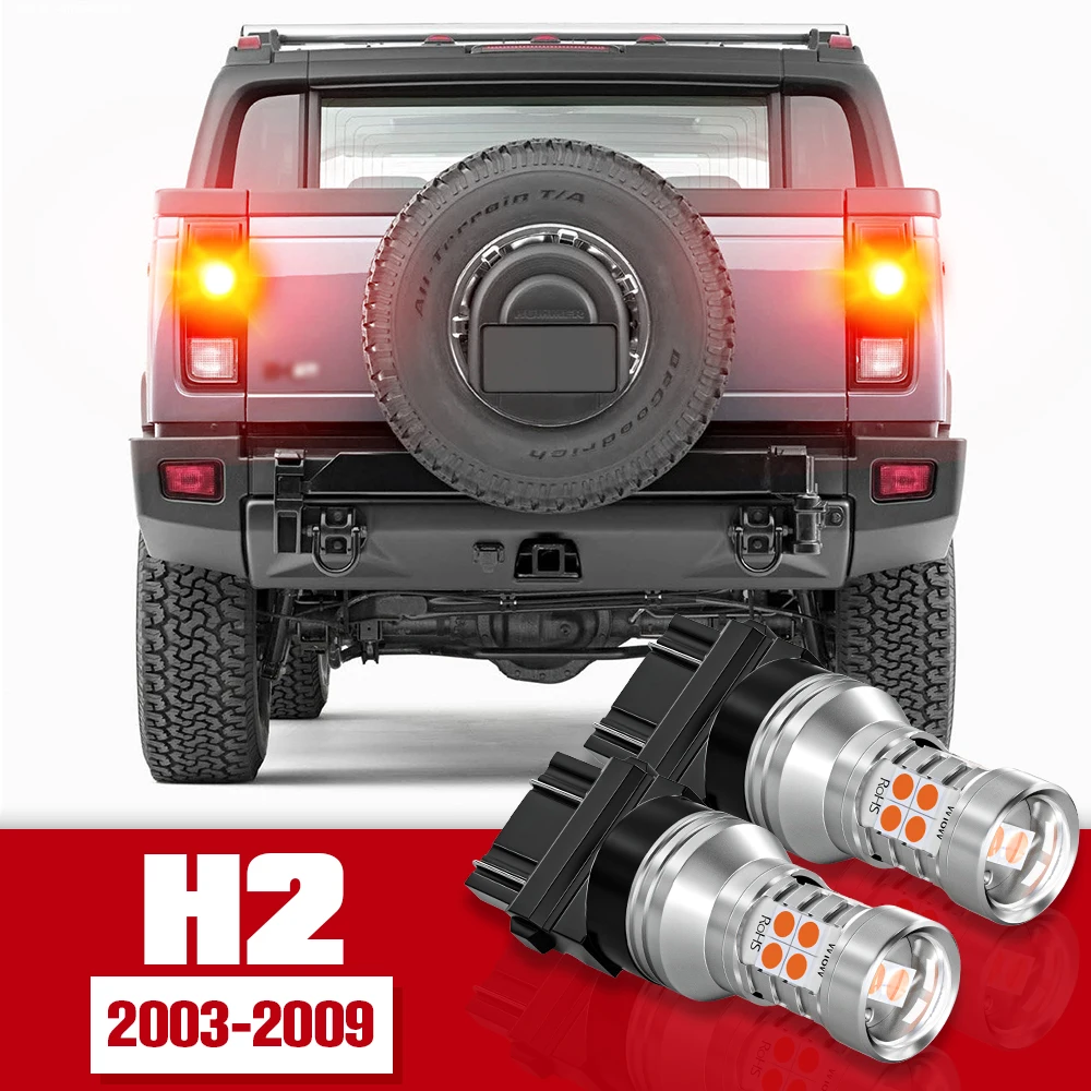 

2pcs LED Accessories Brake Light Bulb Lamp For Hummer H2 2003-2009 2004 2005 2006 2007 2008