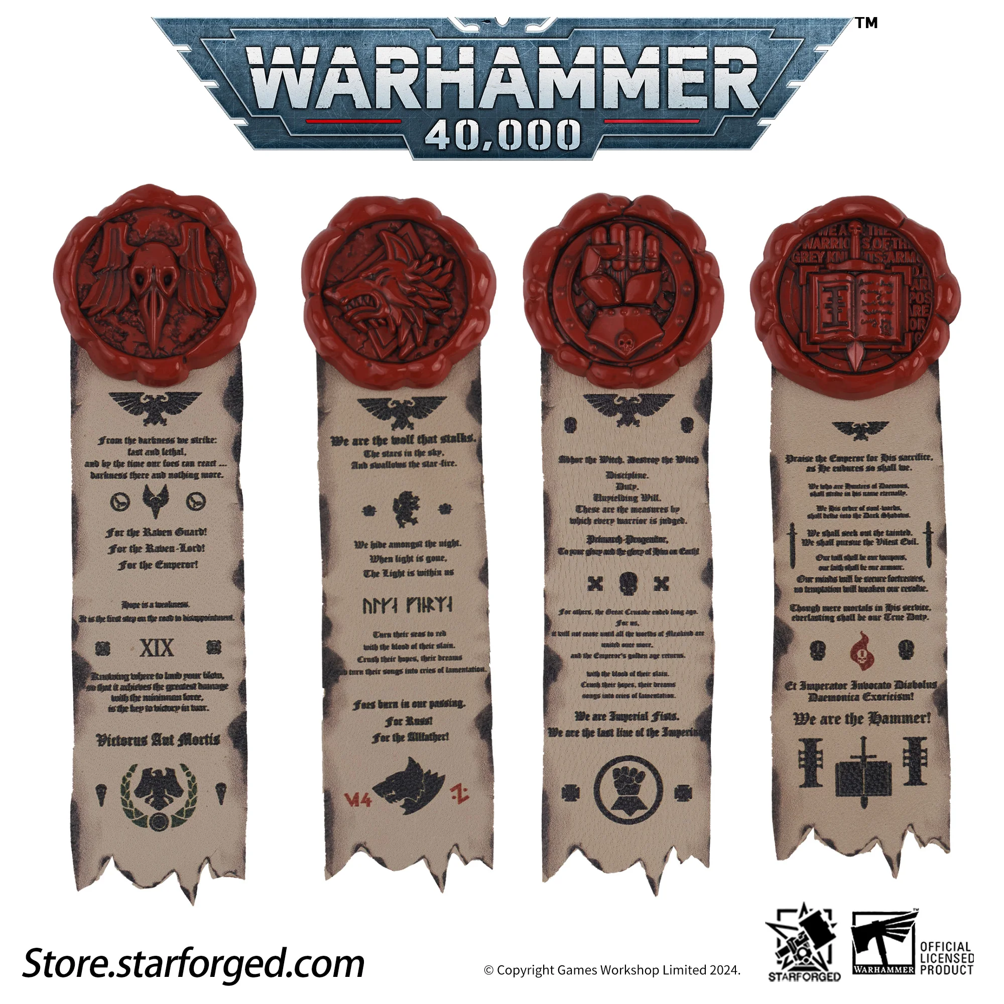 [Starforged] Warhammer 40K Purity Seals Christmas Gift Anime