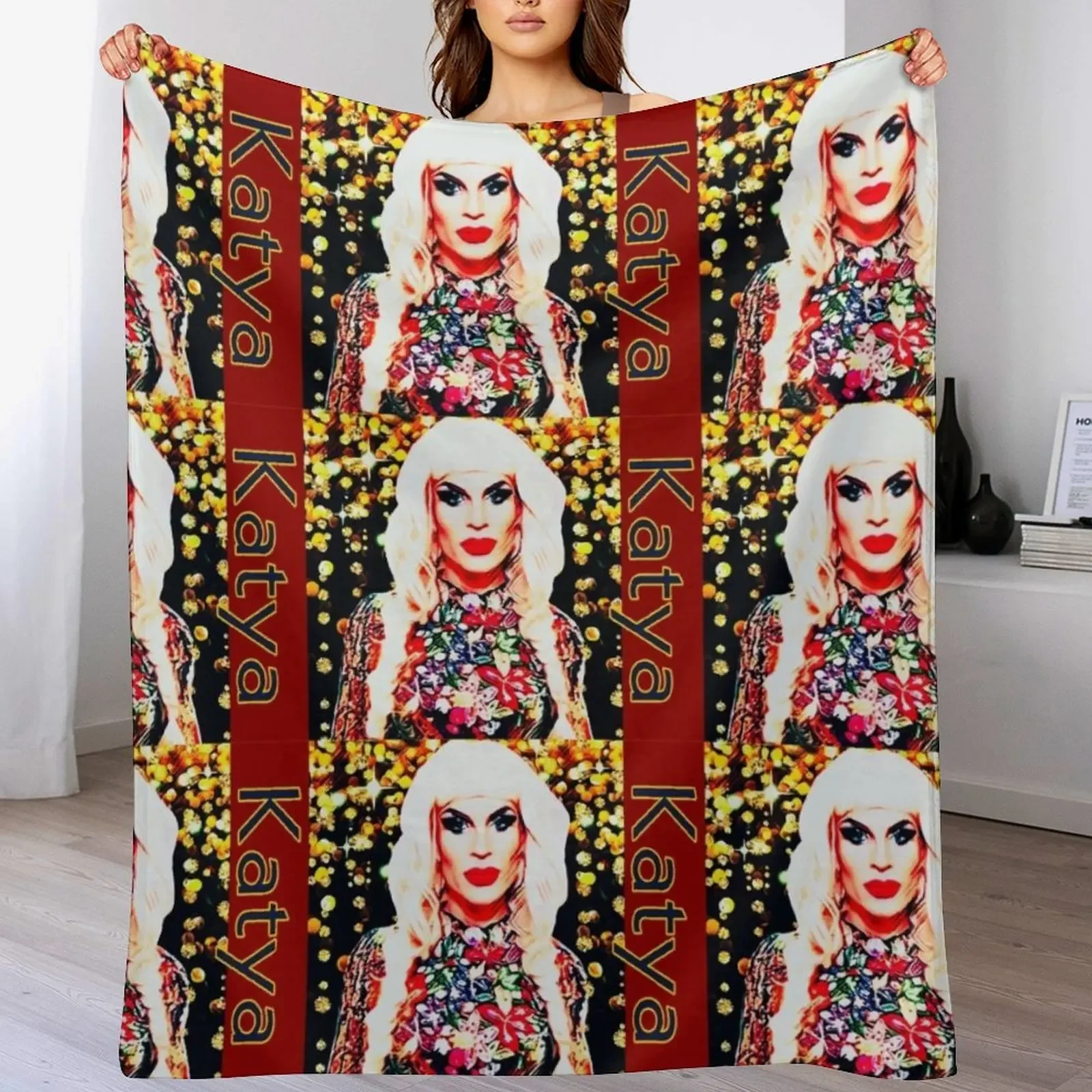 Katya Tribute 2 Throw Blanket Blankets Sofas Of Decoration Luxury Blankets