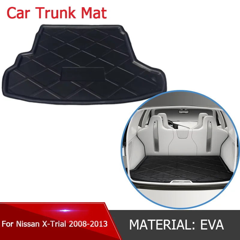 

for Nissan X-Trial Xtrail X trail T31 2008~2013 Car Rear Trunk Mat Waterproof Protective Liner Trunk Tray Floor Mat Accessories