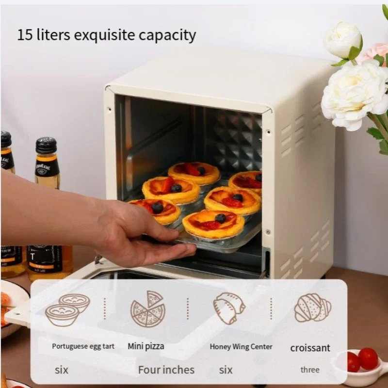 Home multifunctional 15 liters oven special for baking cakes mini small new electric oven