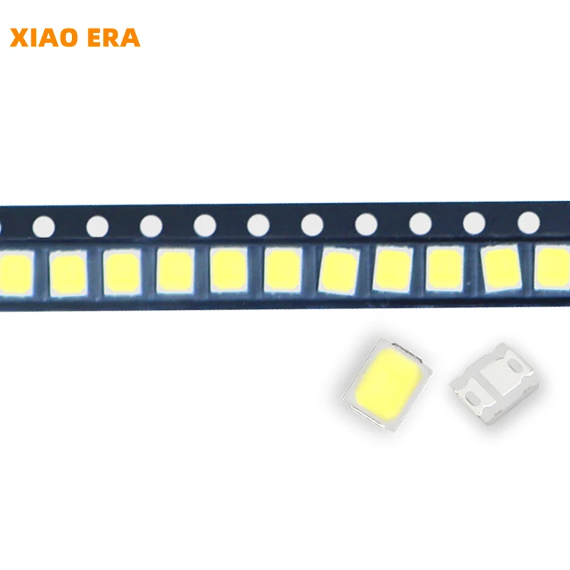 100 stücke 2835 SMD LED Rot Gelb Grün Weiß Blau Orange UV-Licht Emittierende Diode PCB DIY Assorted Kit