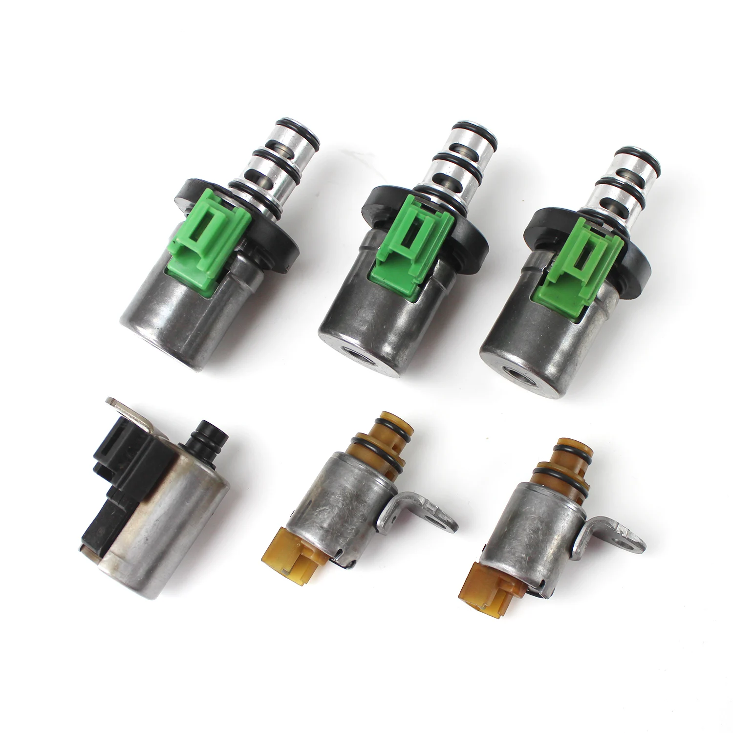 4F27E 48420K-R FN4A-EL 6PCS Übertragung Magnet Kit Shift EPC PWM Für Mazda 2 3 5 6 CX-7 MPV Ford Fiesta fokus Magnetventil