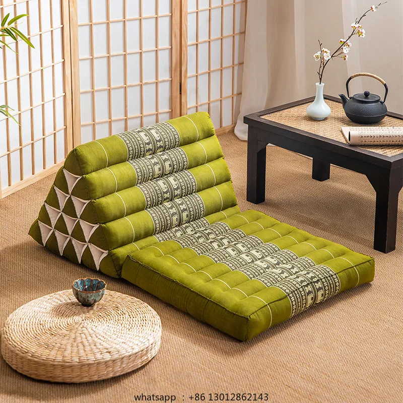 Cojín Triangular sofá almohada respaldo grande