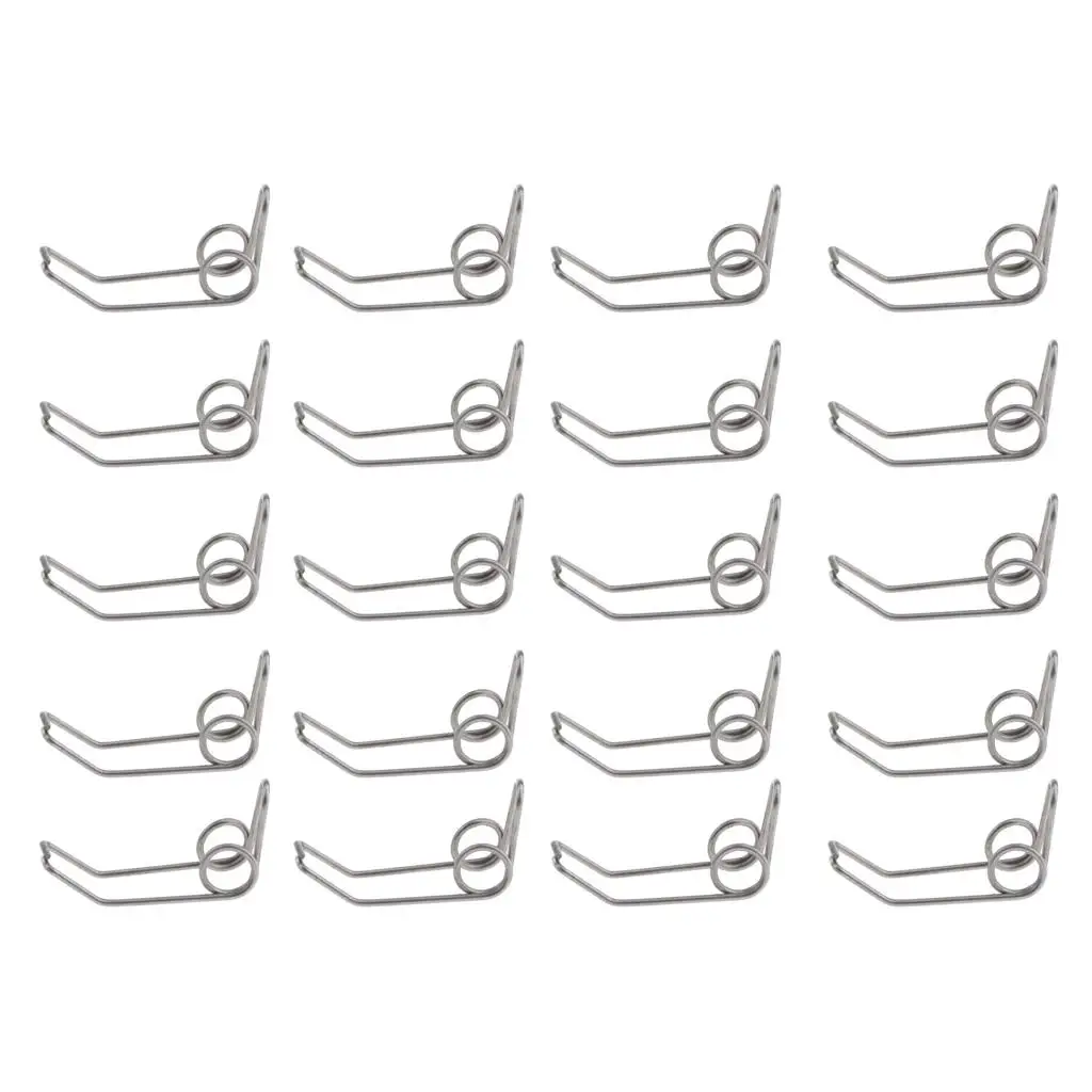 Trumpet Value Spring Silver Steel Replacement Repair Component Parts for Brass Instrument Maintenance