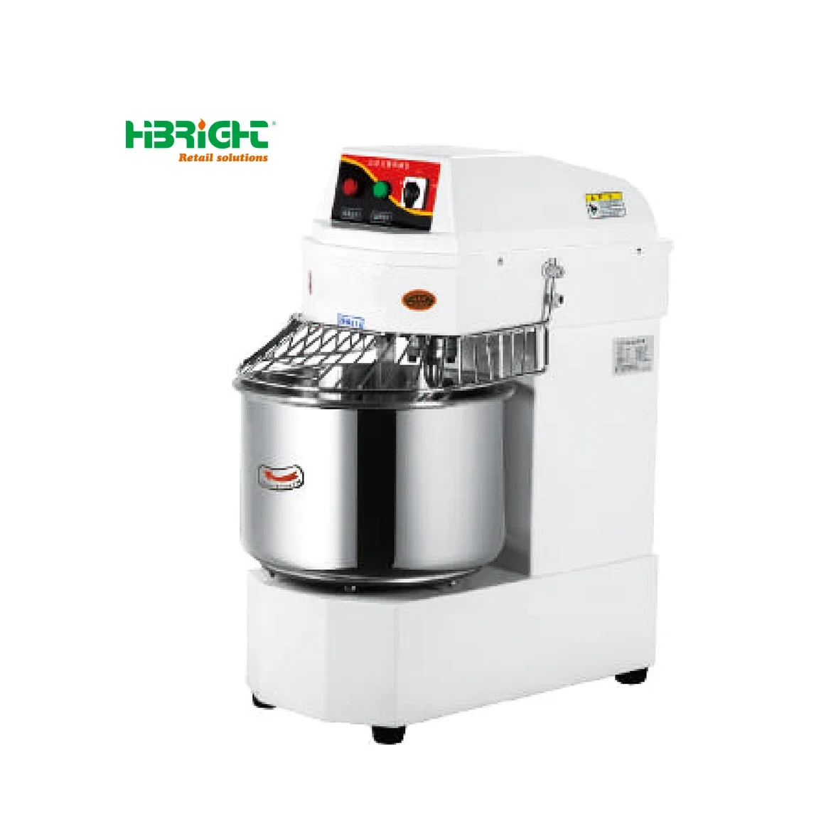 High Efficiency Safety SS 201 Commercial Kitchen Baking Equipment Flour Food Dough Mixer