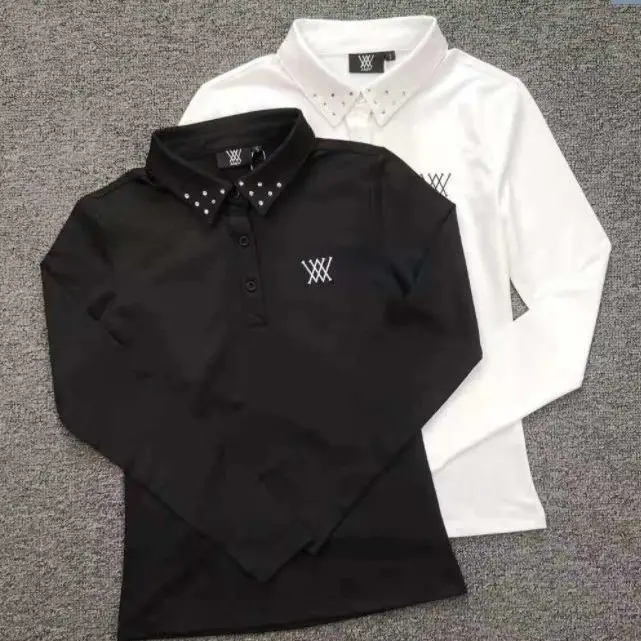 

Women's Summer Golf Long-Sleeve T-Shirt Golf Apparel Outdoor Casual Breathable Loose-Fit Top