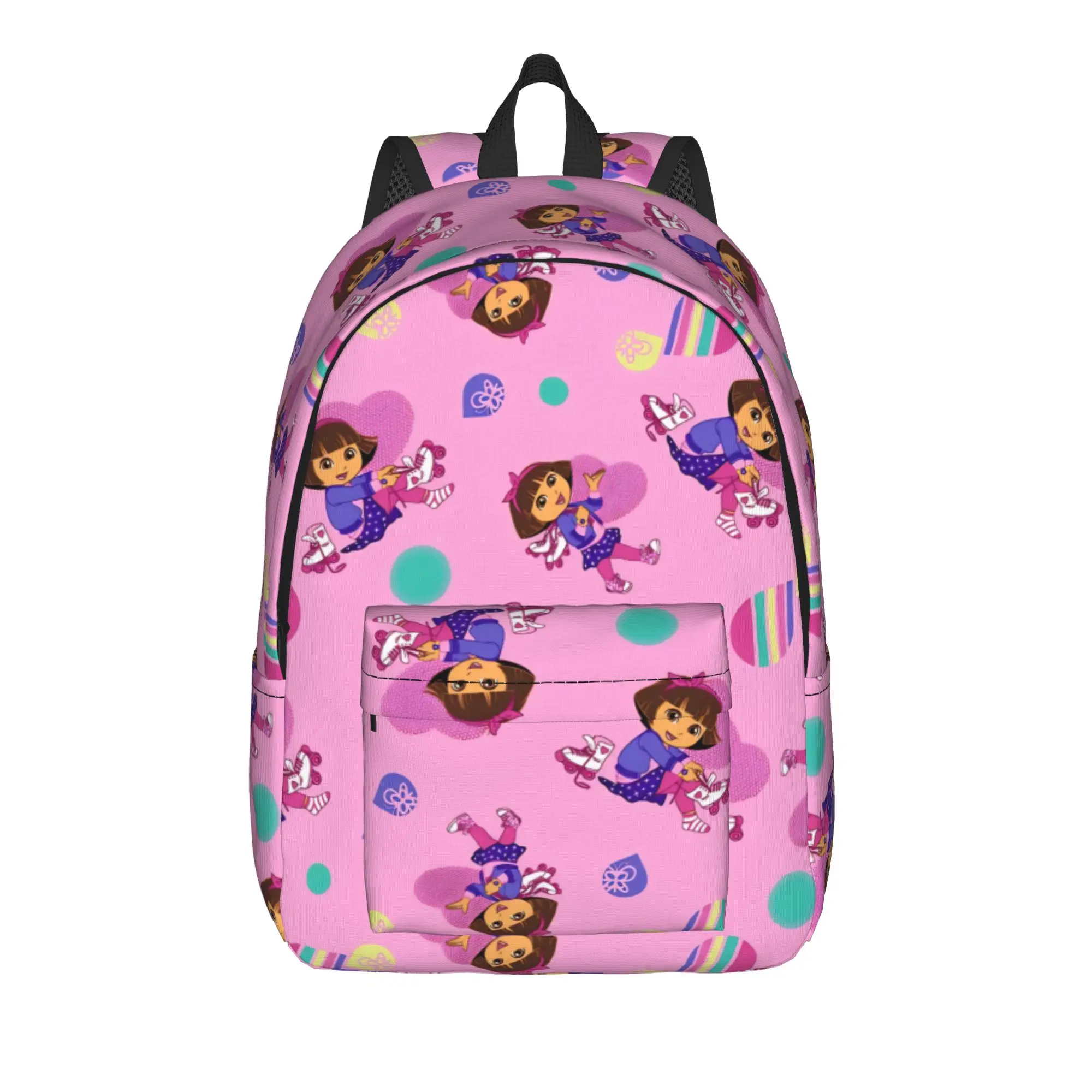 D-Doras Cartoon Backpack for Men Women Fashion Student Business Daypack  Laptop Computer Canvas Bags Lightweight
