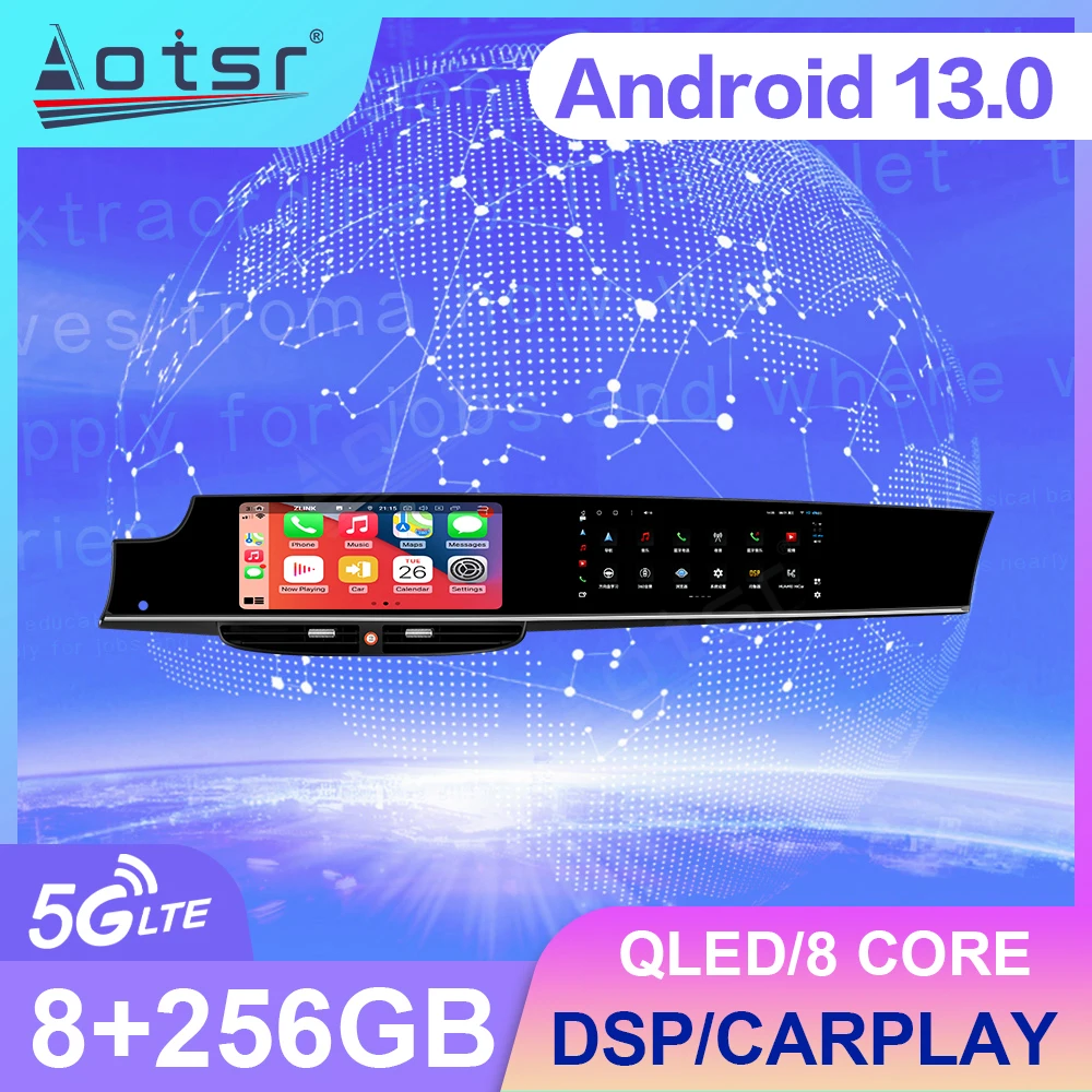 

Автомагнитола Panamera с сенсорным экраном 24 дюйма, мультимедийный плеер на Android, с GPS, Навигатором, для воспроизведения аудио и видео