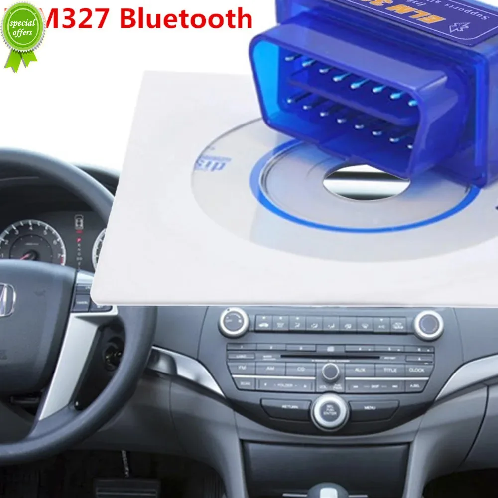 

2024 Super Mini ELM327 Bluetooth V2.1 OBD2 Car Diagnostic Tool ELM 327 Bluetooth For Android/Symbian For OBDII Protocol