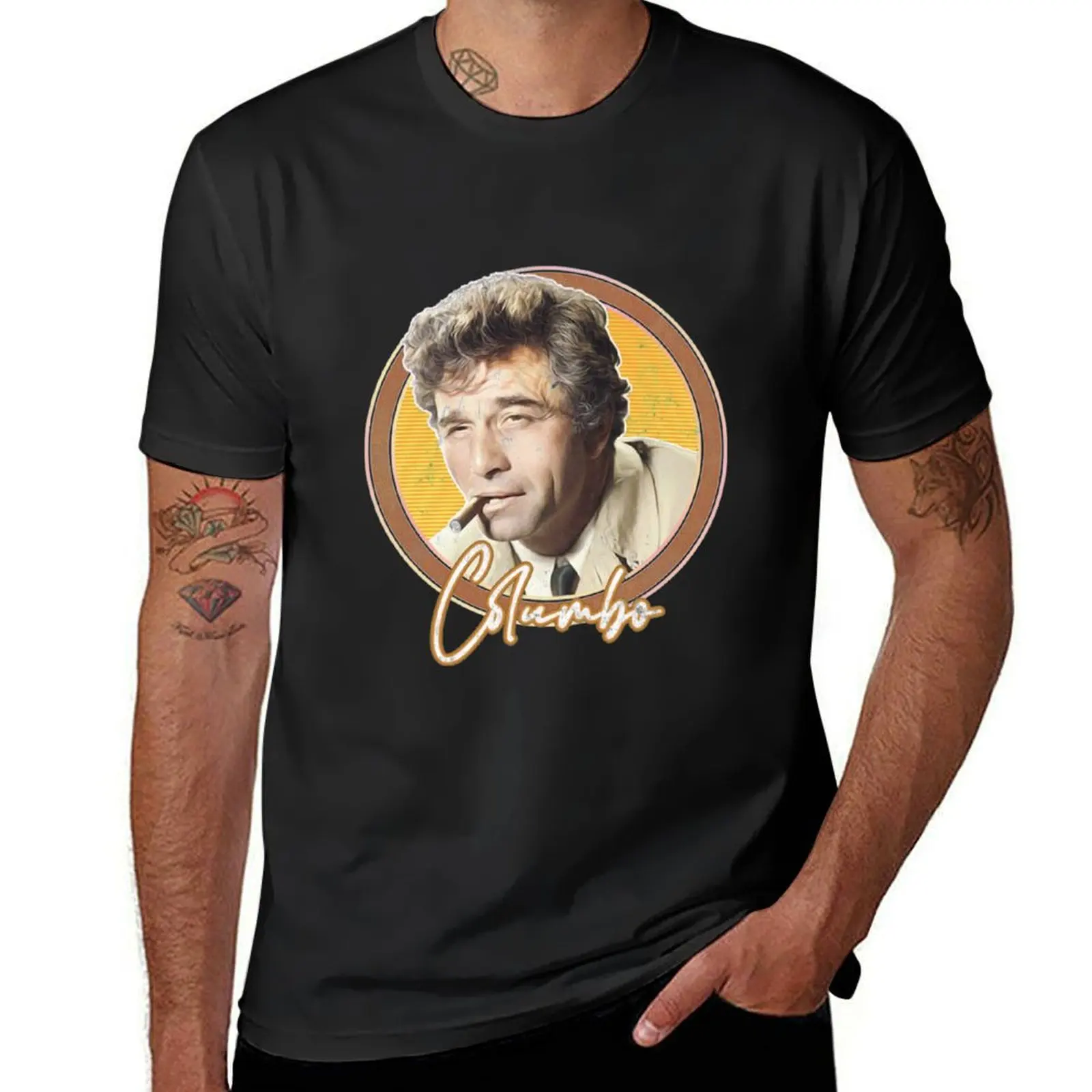 Columbo T-Shirt vintage clothes Short sleeve tee clothes for men