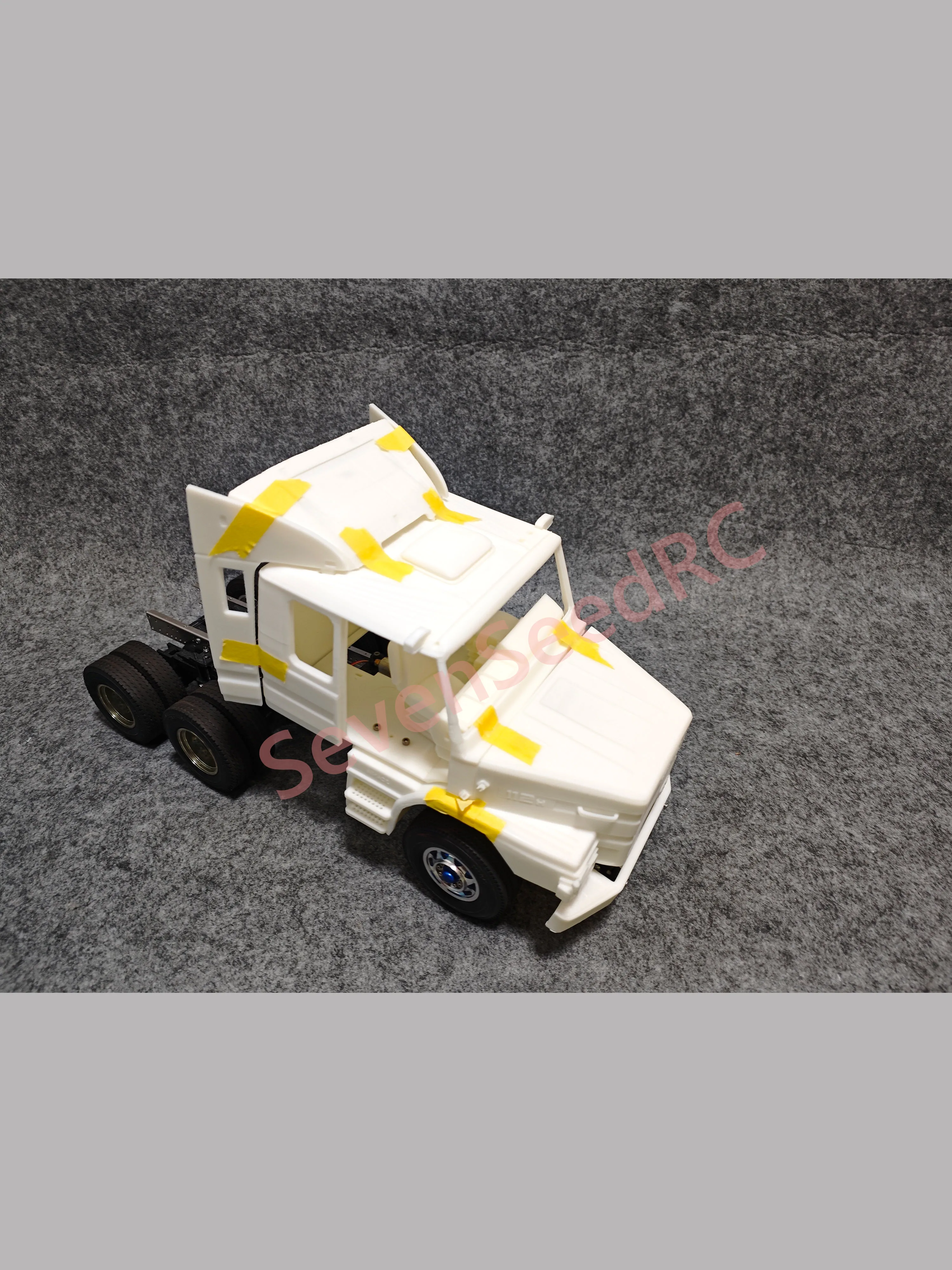 3d Print Truck Cab Kit Scania 112T 1/14 For Fmx Static Dot Model JDM-110 Tamiya Lesu Lxy Scaleclub