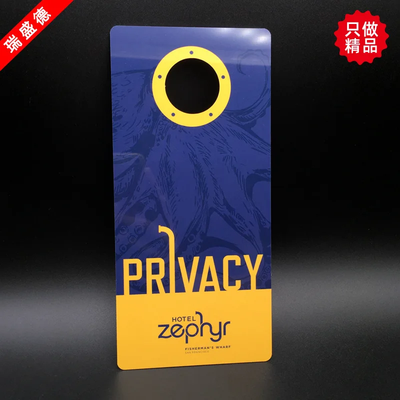 по индивидуальному заказу.Intercontinental Hotel Room Door Sign CustomizationPVCDo Not Disturb Sign Custom Chain Hotel Signage