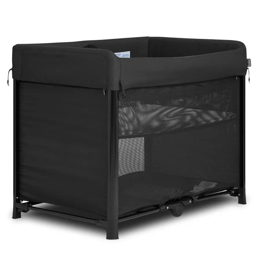 

Zane Portable Playard Foldable, Removable Mattress, Easy to Use Baby Bassinet for Travel amp Home, Black
