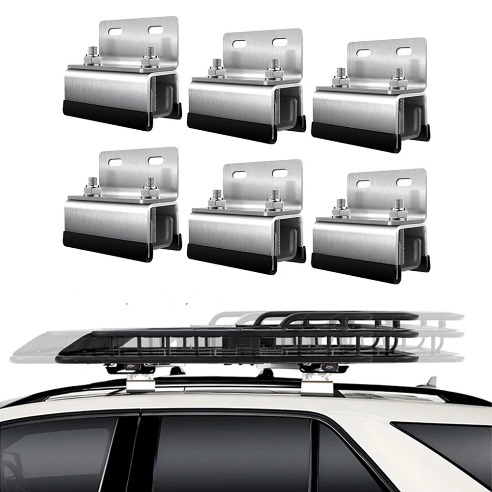 For Outdoor Adventures Photovoltaic Accessories Stainless Steel Bracket Outdoor Travel RV Yacht Rooftop Safety Bracket